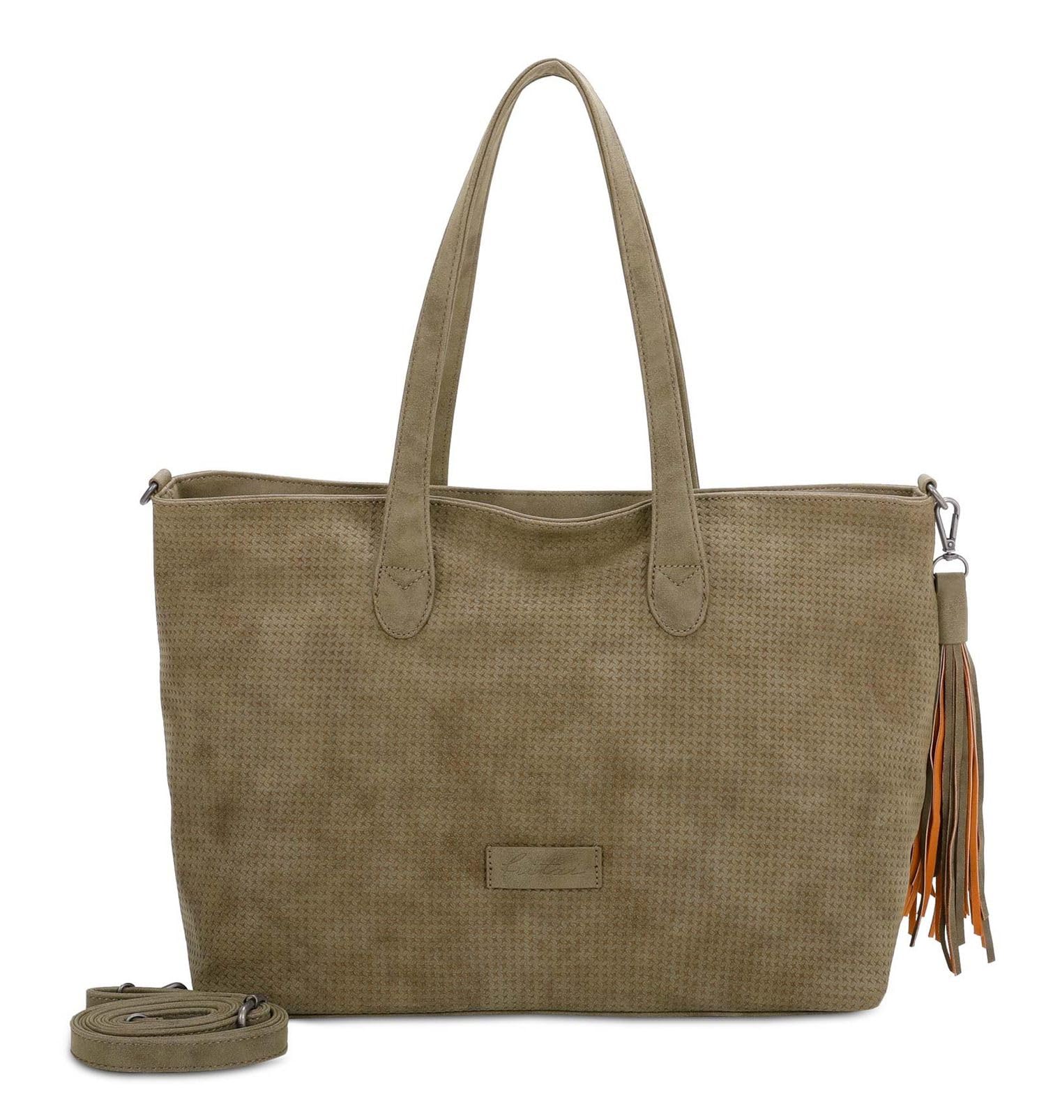 Fritzi aus Preußen shopper bag cross body bag Vintage Jordy Shopper Jungle olive