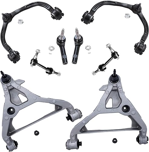 Miniatura 12 de Detroit Axle - Kit de suspensión frontal de 8 piezas para Chevy Aveo Aveo5 Pontiac G3 Wave Wave5 Suzuki Swift+ 2 brazos de control inferiores con