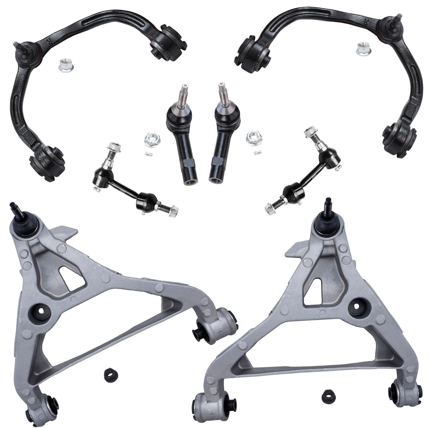 Detroit Axle - 8pc Front End Suspension Kit for 2004-2006 Ford Expedition