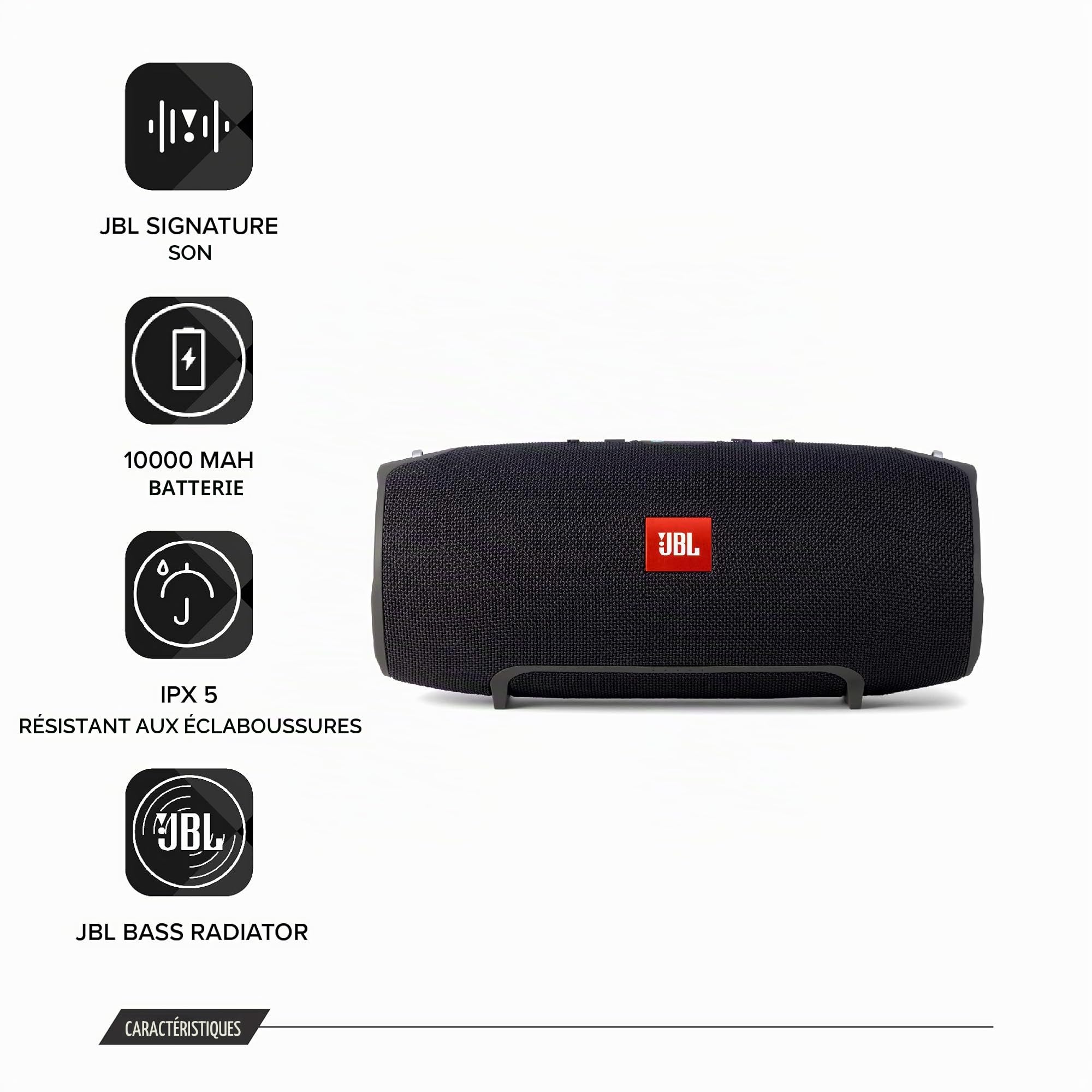 JBL Xtreme enceinte portable résistante aux projections d'eau - Bleu
