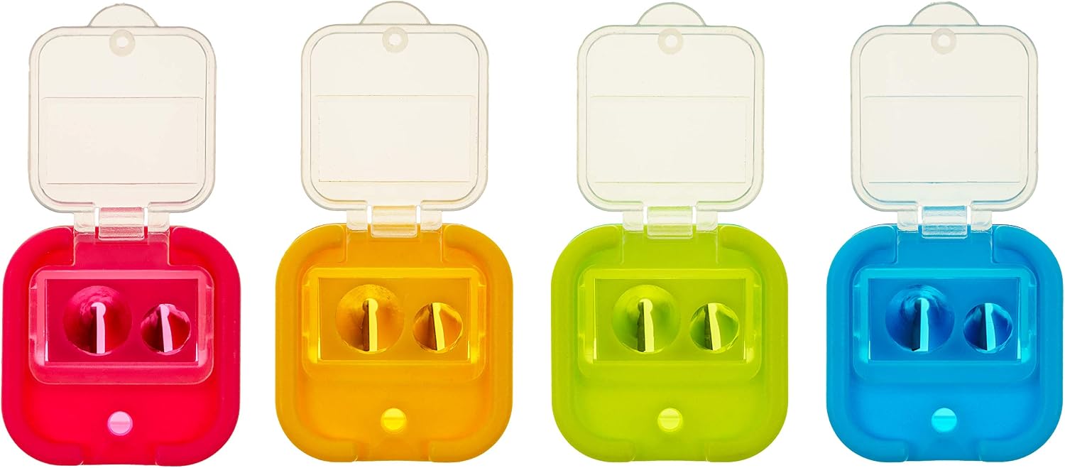 TSI 4Side 45628 Double Sharpener with Clasp Pack of 12