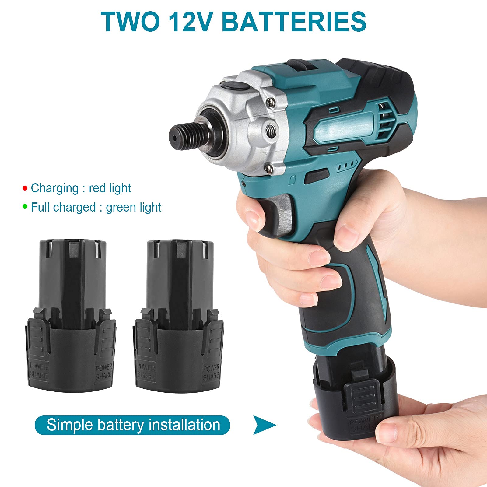 Lucidatrice per Auto 20V Ceretta Portatile a Batteria agli Ioni di Litio Orbitale Doppia Azione Levigatrice Lucidatura Strumento di Riparazione dei Graffi con 2 Batterie