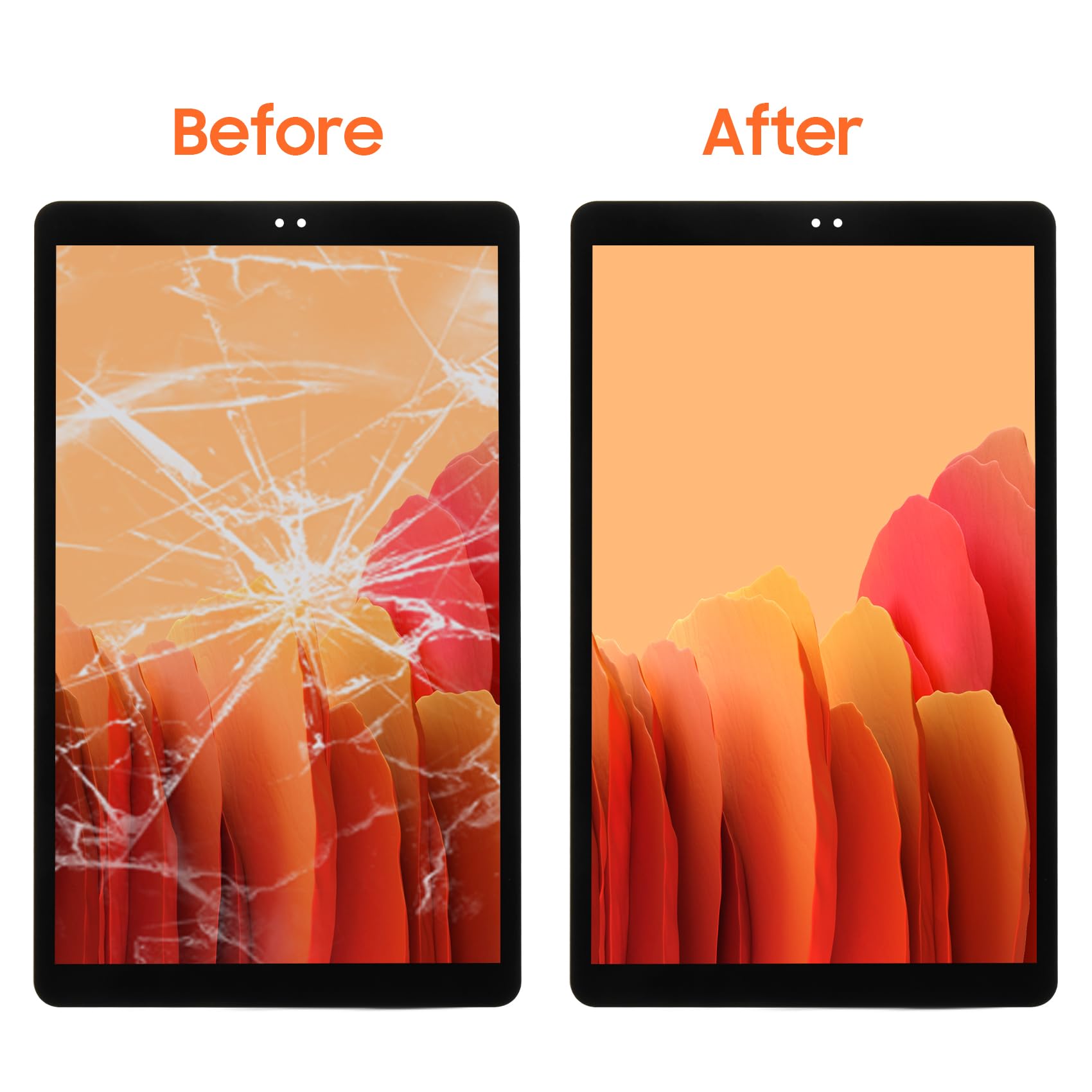 LCD Display pour Samsung Galaxy Tab A (2018) SM-T590 SM-T595 10.5" LCD Écran Remplacement Tactile Digitizer Numériseur Assemblée avec Réparation Kit (Noir)
