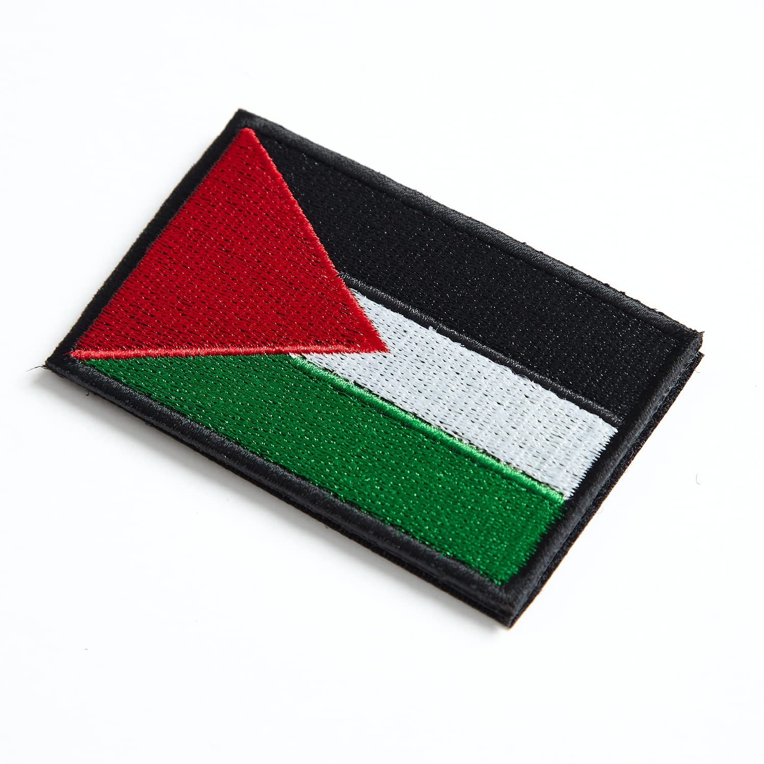 Aspcsmomt Toppe palestinesi, ricamate tattiche con gancio e anello, da cucire, per zaino, giacca, cappello, uniforme (Palestina, 4 pezzi