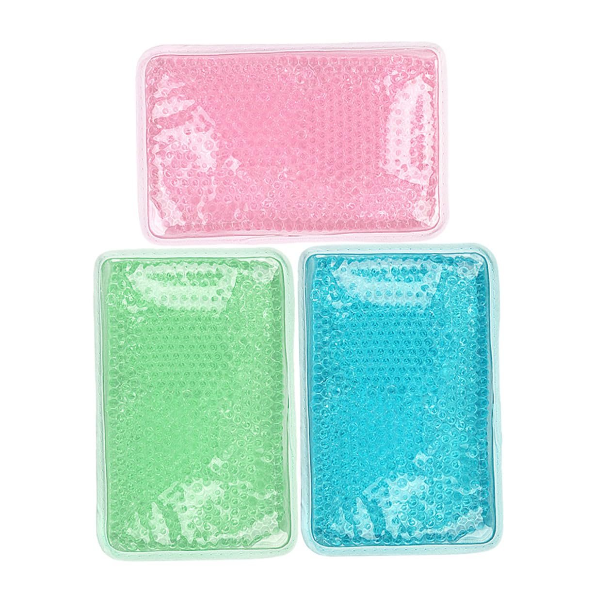 Wiederverwendbare Gel Kälte und Wärmekompressen Satz mit Tragegurt Flexible Gel Eisbeutel für Schulter Nacken und Kopf Weich und Hautfreundlich Vielseitige Heiß und Kältetherapie