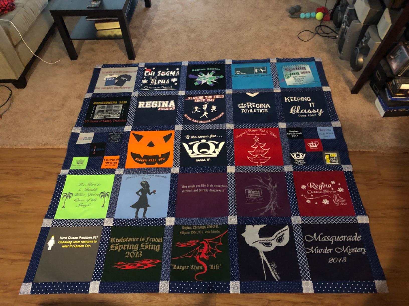 t-shirt quilt