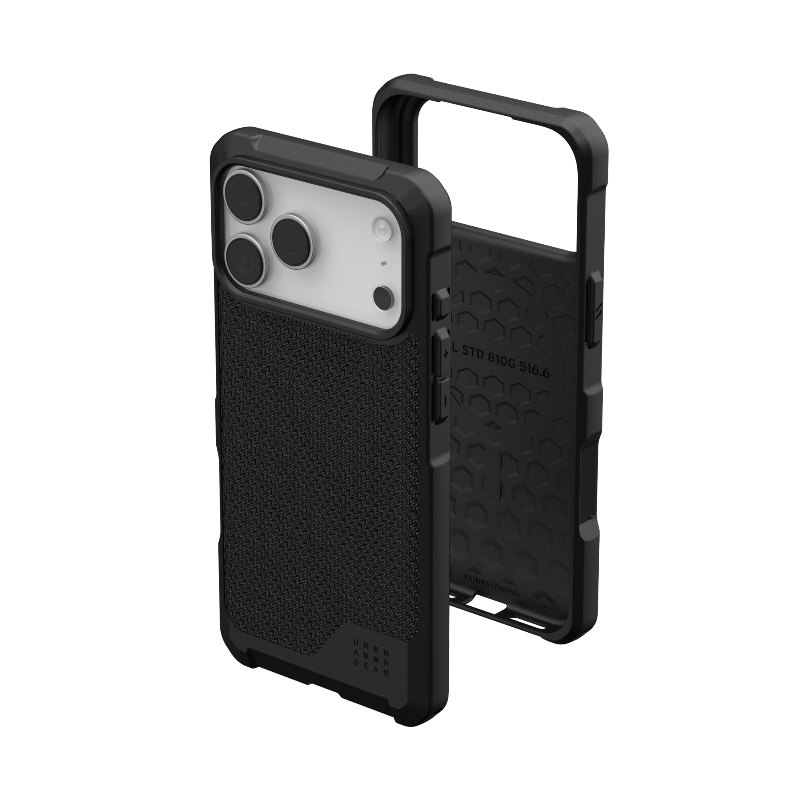 Urban Armor Gear Metropolis LT MS Funda iPhone 17 Pro MAX | Ajuste perfecto | Resistencia a caídas de 5,4 m | Módulo magnético | Bordes elevados | Todos los puertos accesibles