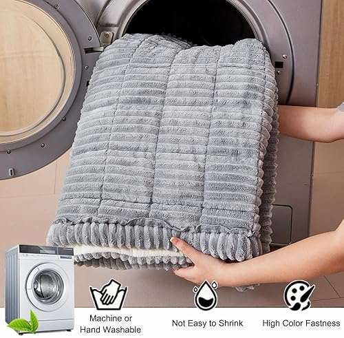 Miniatura 4 de Funda de sofá lavable para perros, funda de sofá mullida para mascotas, funda de sofá para sofá de 3 plazas, apta para mascotas, funda de sofá