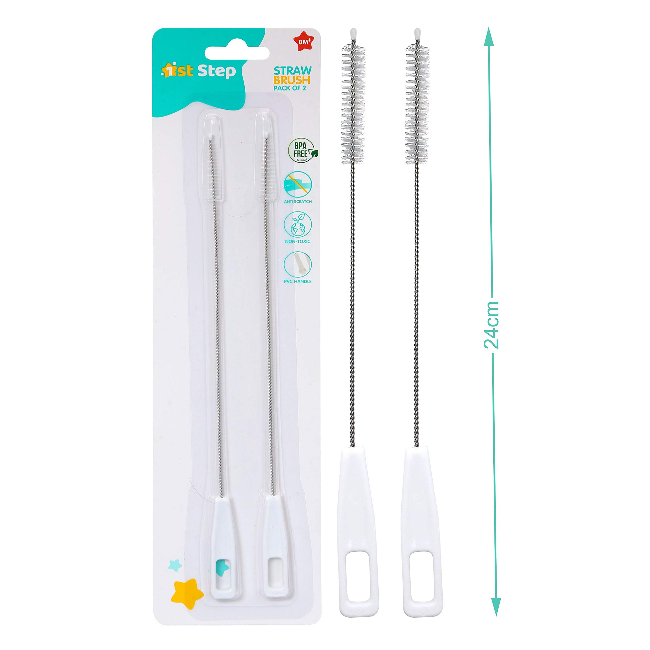 1st Step Straw Cleaner with Handle - Pack of 2 - Image 2 thumbnail