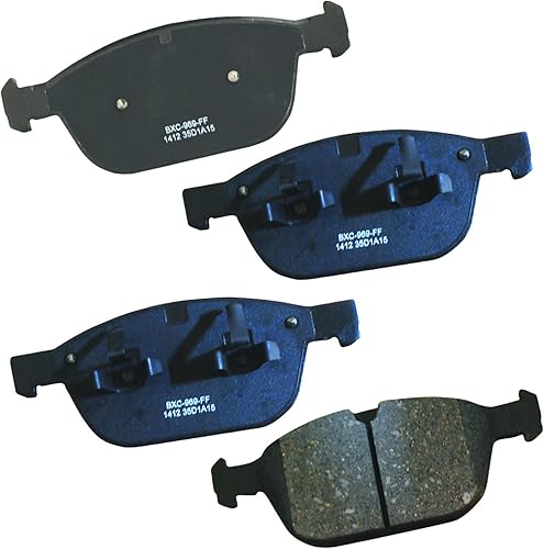 Miniatura 323 de Pastillas de freno delanteras cerámicas Bendix Premium SBC11 para modelos seleccionados Dodge Dart, Ford Fairlane, Falcon, Sedan Delivery, Mustang