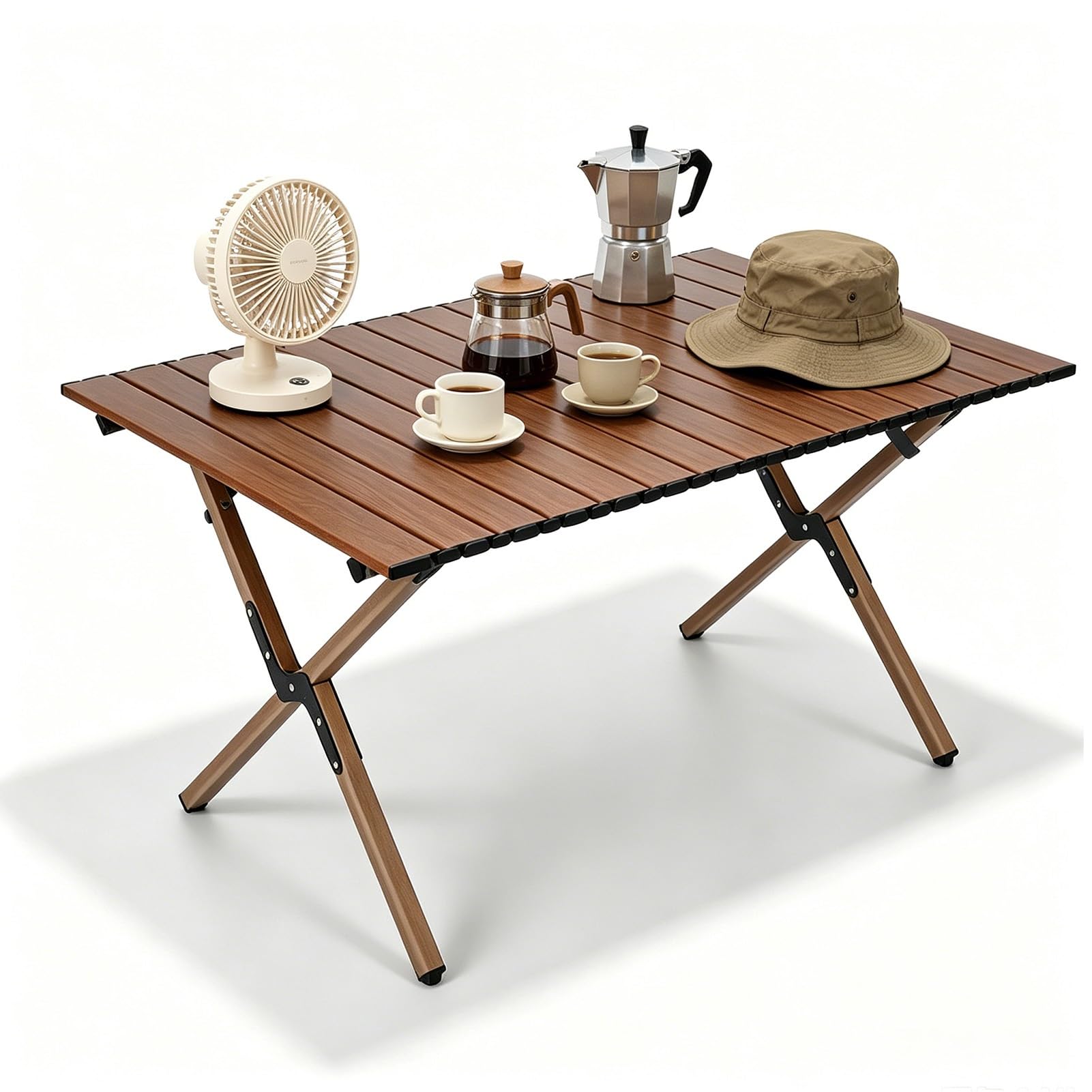 Table pliante en acier au carbone ultra légère pour éviter l'encombrement