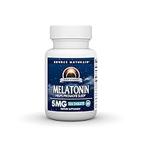 Algopix Similar Product 10 - Source Naturals Melatonin Helps
