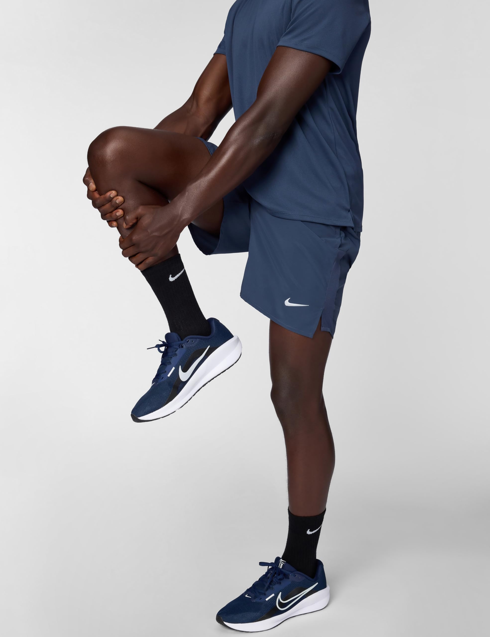 Nike Challenger Pantalón Corto De Running Dri-Fit De 18 Cm con Malla Interior - Hombre, Thunder Blue/Reflective Silv, DV9359-437, S