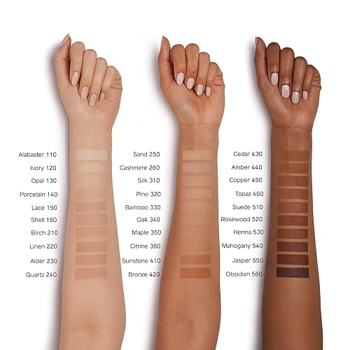 Miniatura 4 de Shiseido Synchro Skin - Base autorefrescante SPF 30, cobertura media, para construir + 24 horas de uso, impermeable y resistente a la transferencia,