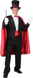 Adult Magician Costume Top Hat Magician Outfit