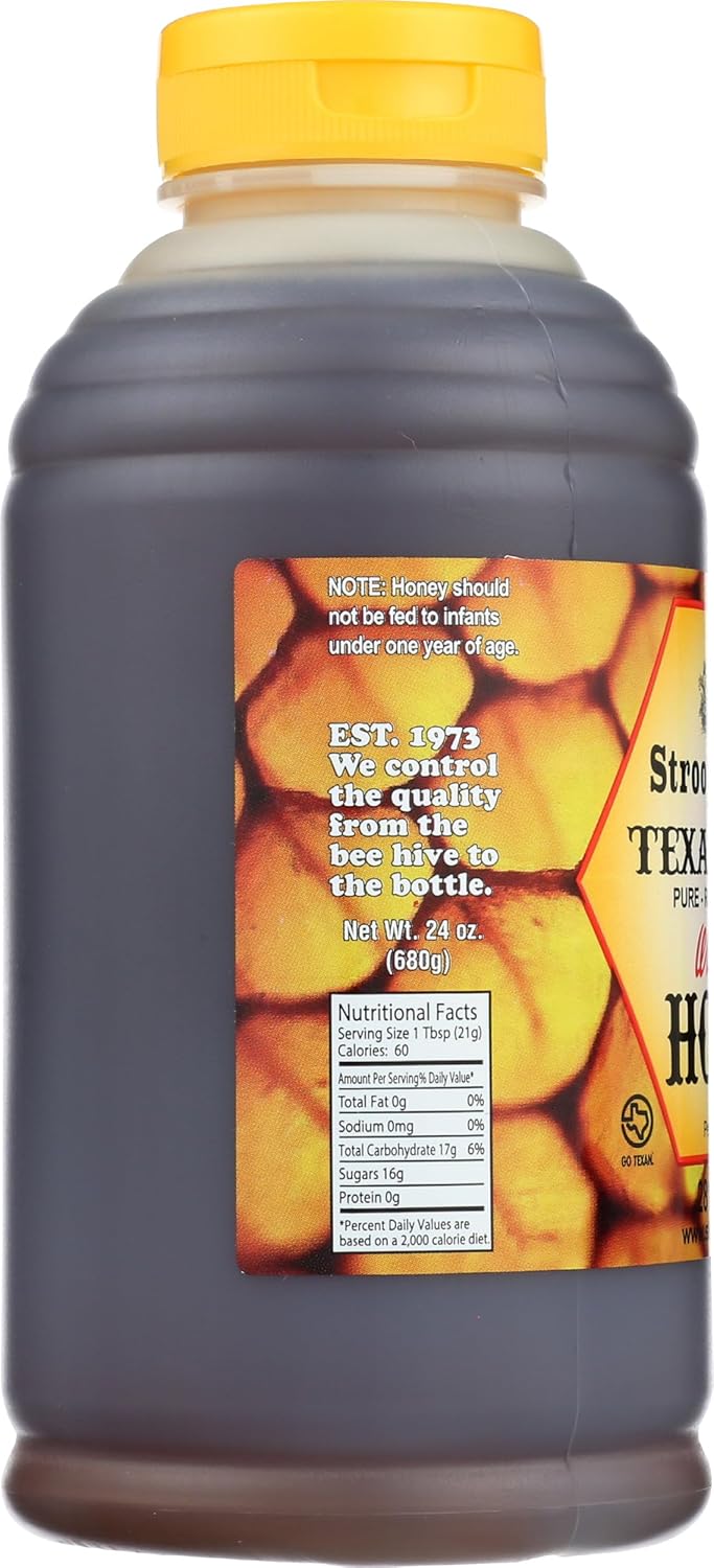 Stroope Farms Wildflower Honey, 24 FZ