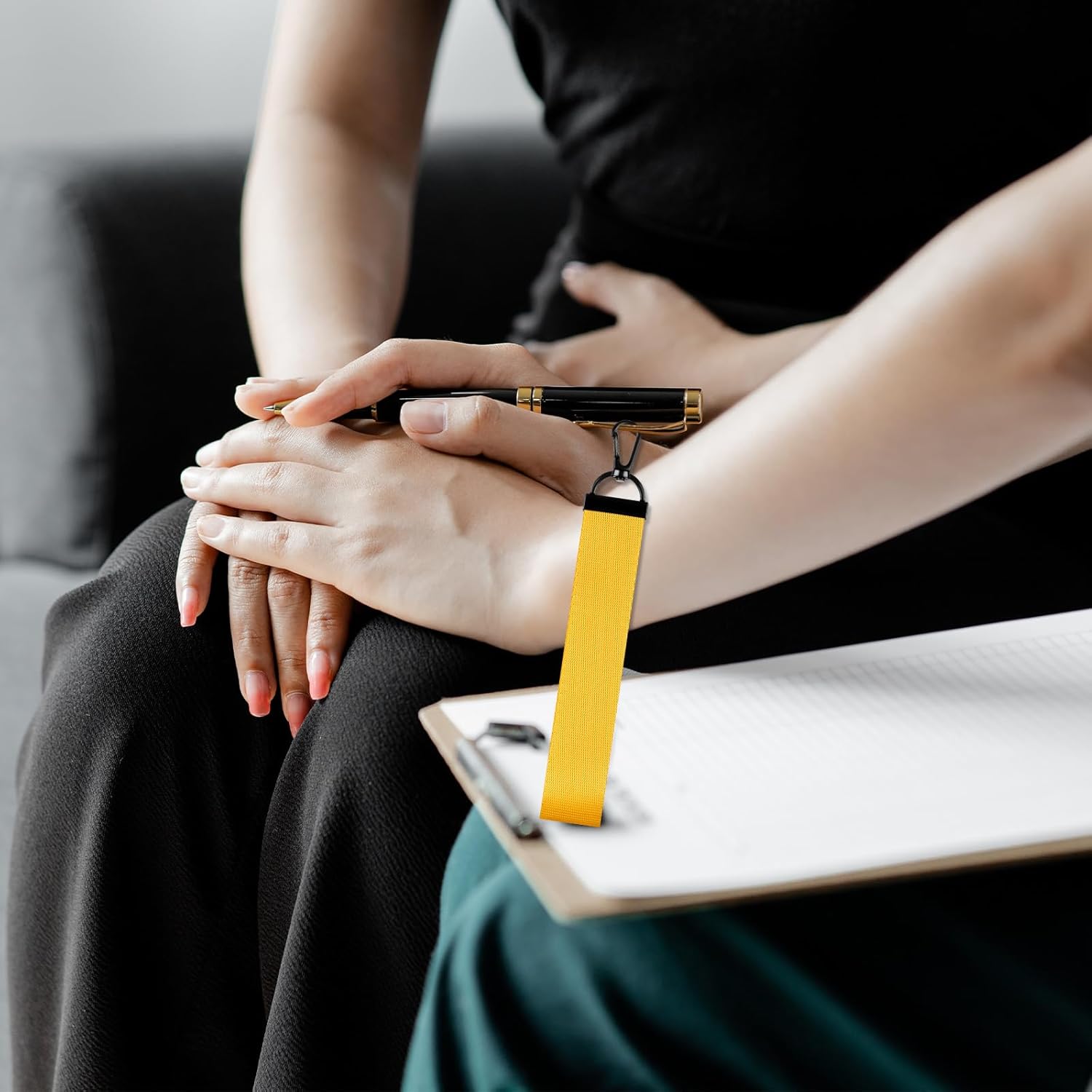 Shappy 60 Pcs Wrist Keychain for Keys Wrist Strap Keychain Bulk Key Chain Holder with Key Rings for Women Men Nylon Hand Wristlet Lanyard for Car Keys Wallet Bag holder, 12 Colors - Image 7