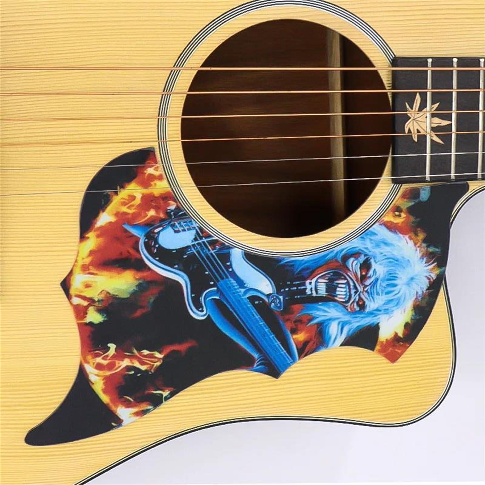 Pickguard do gitary akustycznej dla początkujących Ochraniacz na płytkę gitary akustycznej trwały w użyciu antypoślizgowy(A)