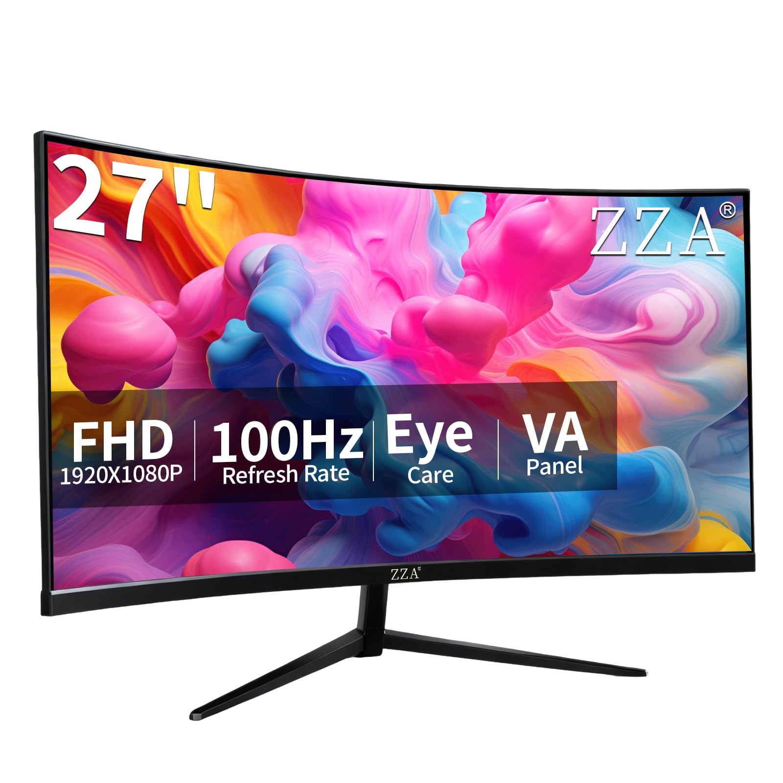 34 inch curved wqhd 180hz ultrawide monitor 100% srgb black