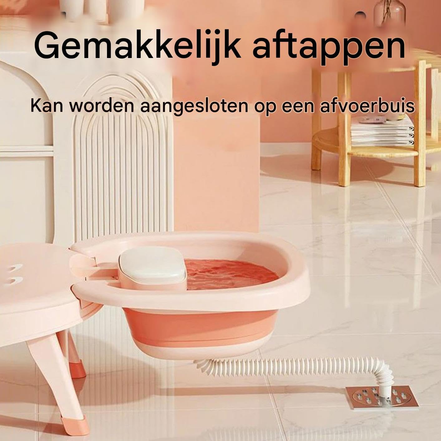 Baby-Shampoo-Stuhl Faltbarer Baby-Shampoo-Kopfspül-Waschsitz 0-10 Jahre | Klappbare Kinder Haarwaschliege Haarwäsche für Mädchen und 0-10 Jahre für Zuhause Badezimmer Dusche Waschbecken Toilette S