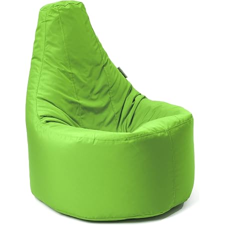 XXL Adults Gamer Bean Bag Chair High Back Gaming Beanbag Garden Indoor Outdoor