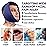 AiricePac Wisdom Teeth Ice Pack Head Wrap, Face Ice Pack for Jaw Oral Surgery Pain Relief for TMJ, Teeth Removed, 4 Cold Therapy Gel Packs Reusable, Blue
