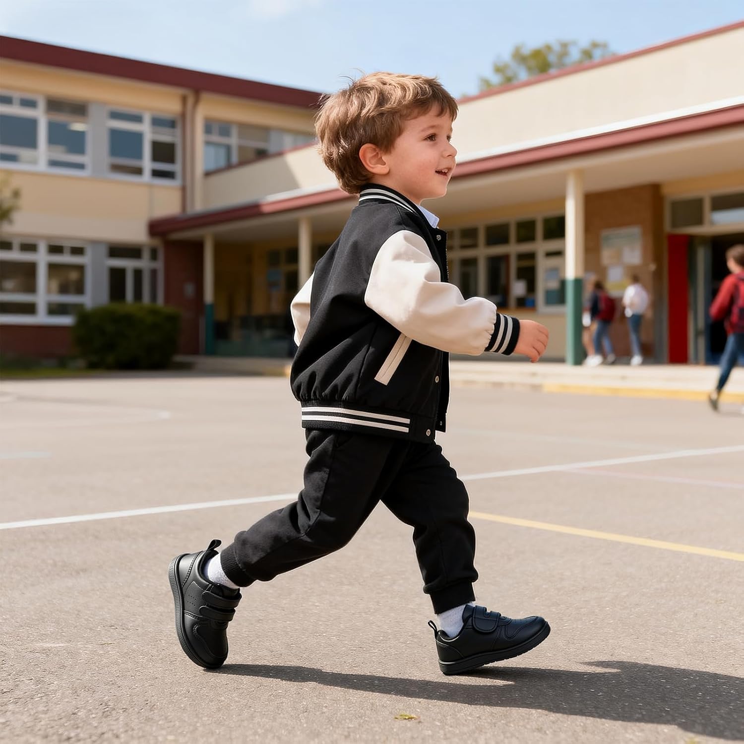 STQ Toddler Wide Toe Box Barefoot Shoes Boys Girls Kids Sneakers Non Slip Lightweight Zero Drop Comfortable Tennis Walking Running School Athletic Casual Indoor Outdoor - Image 3