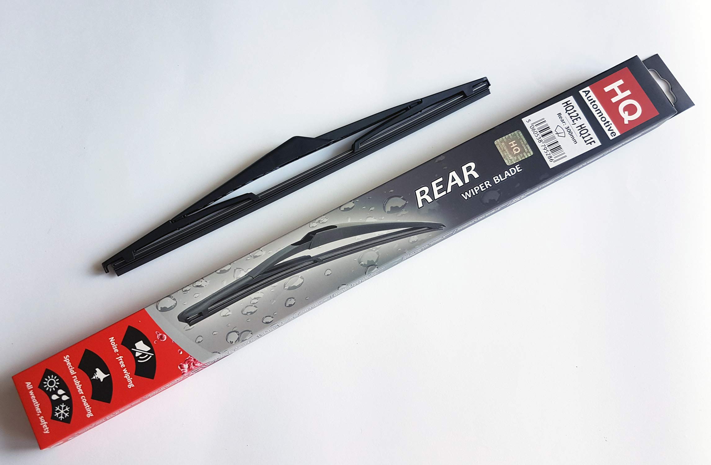 HQ AUTOMOTIVE rear wiper blade | Model: HQ11F | fits: CITROEN C4 Grand Picasso MK2 2013-up,C4 Spacetourer 2018-up; PEUGEOT 308 SW MK2 2014-up, 3008 MK2 2016-up; RENAULT Espace MK5 2015-up, Scenic MK4