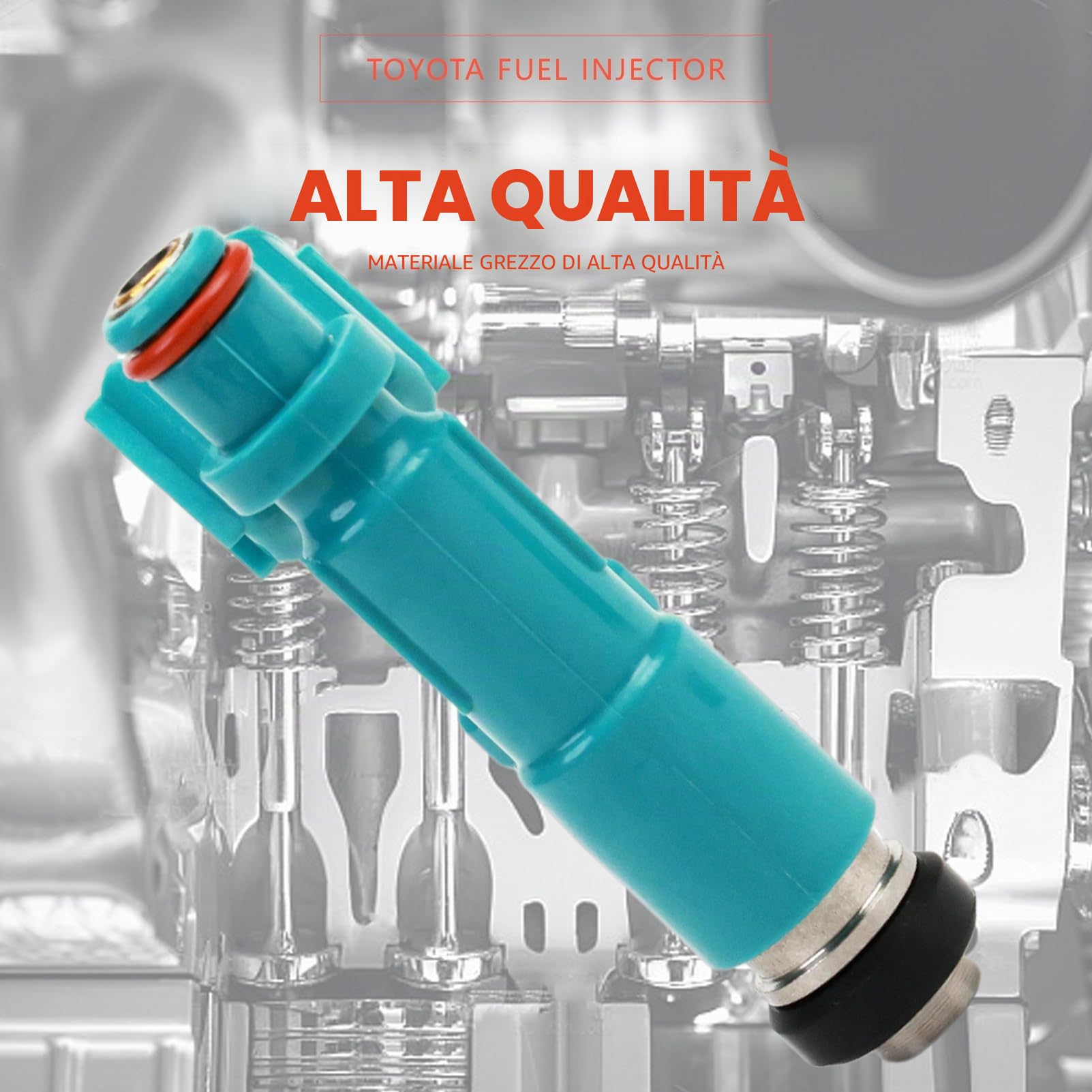 4 x iniezione Fuel Injector per Toy-ota Yaris Vitz 1,0 l 1,3 l 1999-2005 23250-23020 Iniettore carburante