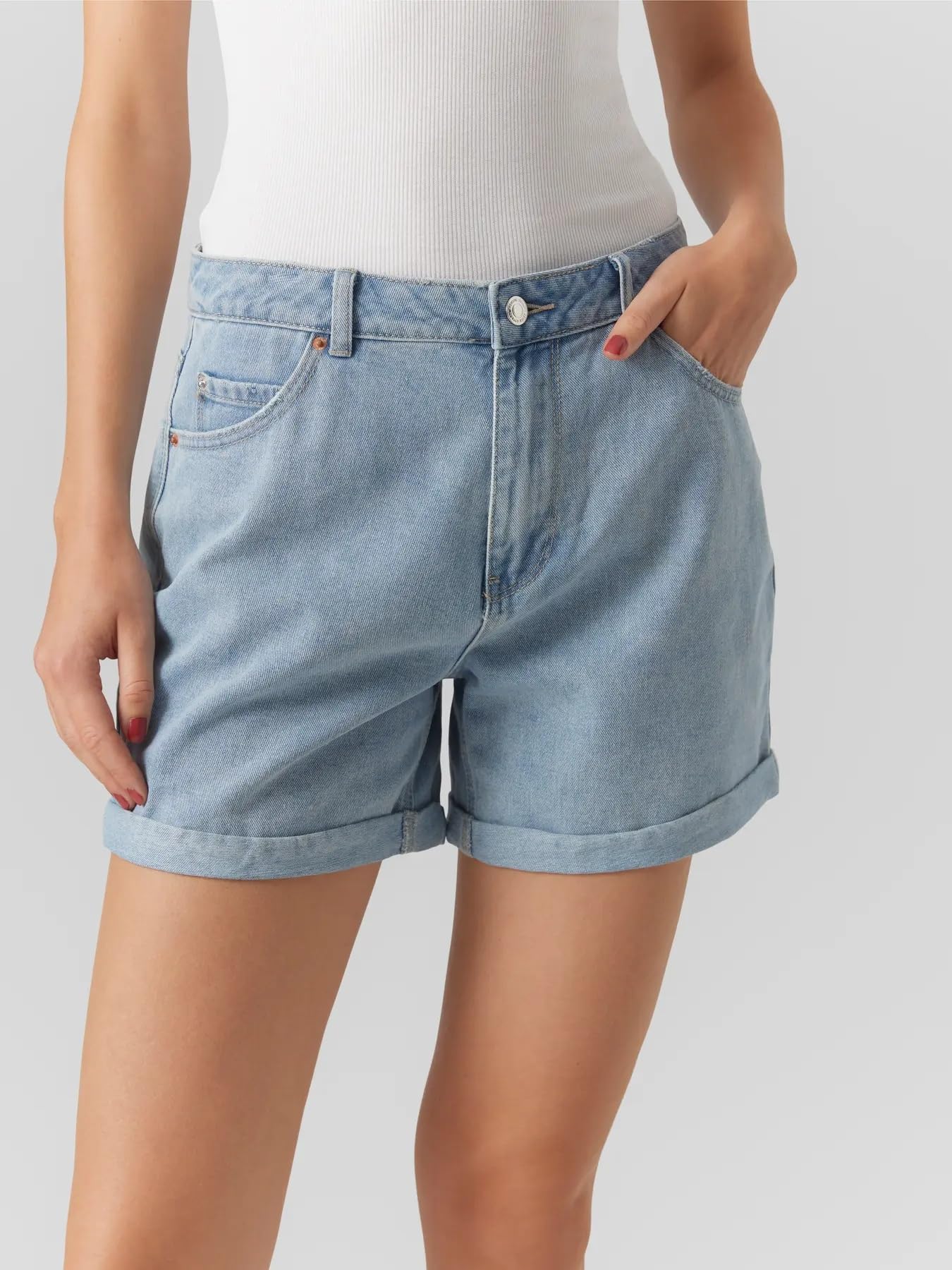 Vero Moda Vmzuri HR Loose Shorts Mix Noos - Shorts - Short - Femme
