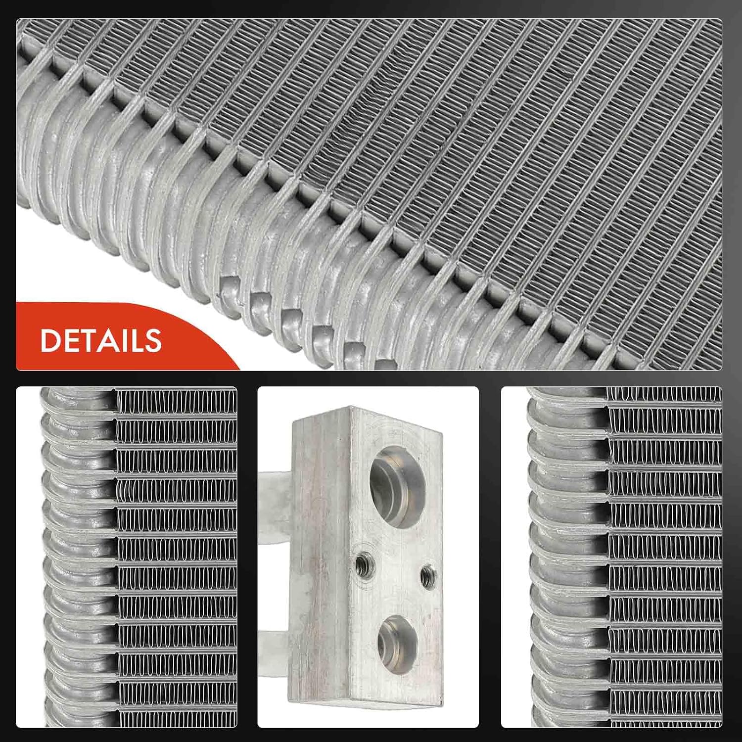 A-Premium Front AC Evaporator Core Compatible with Dodge Caravan/Grand Caravan 1991-1995 & Chrysler Town & Country 1992-1995 & Plymouth Voyager/Grand Voyager 1991-1995