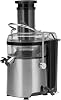 WMF Kult X Juicer Electric Fruit Vegetables 500 W for Large Fruit Pieces Juice Jug 1.2 L Foam Filter 2 Speed Settings Stainless Steel Matte