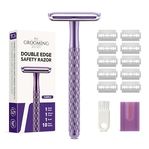 Purple Double Edge Safety Razor for Women
