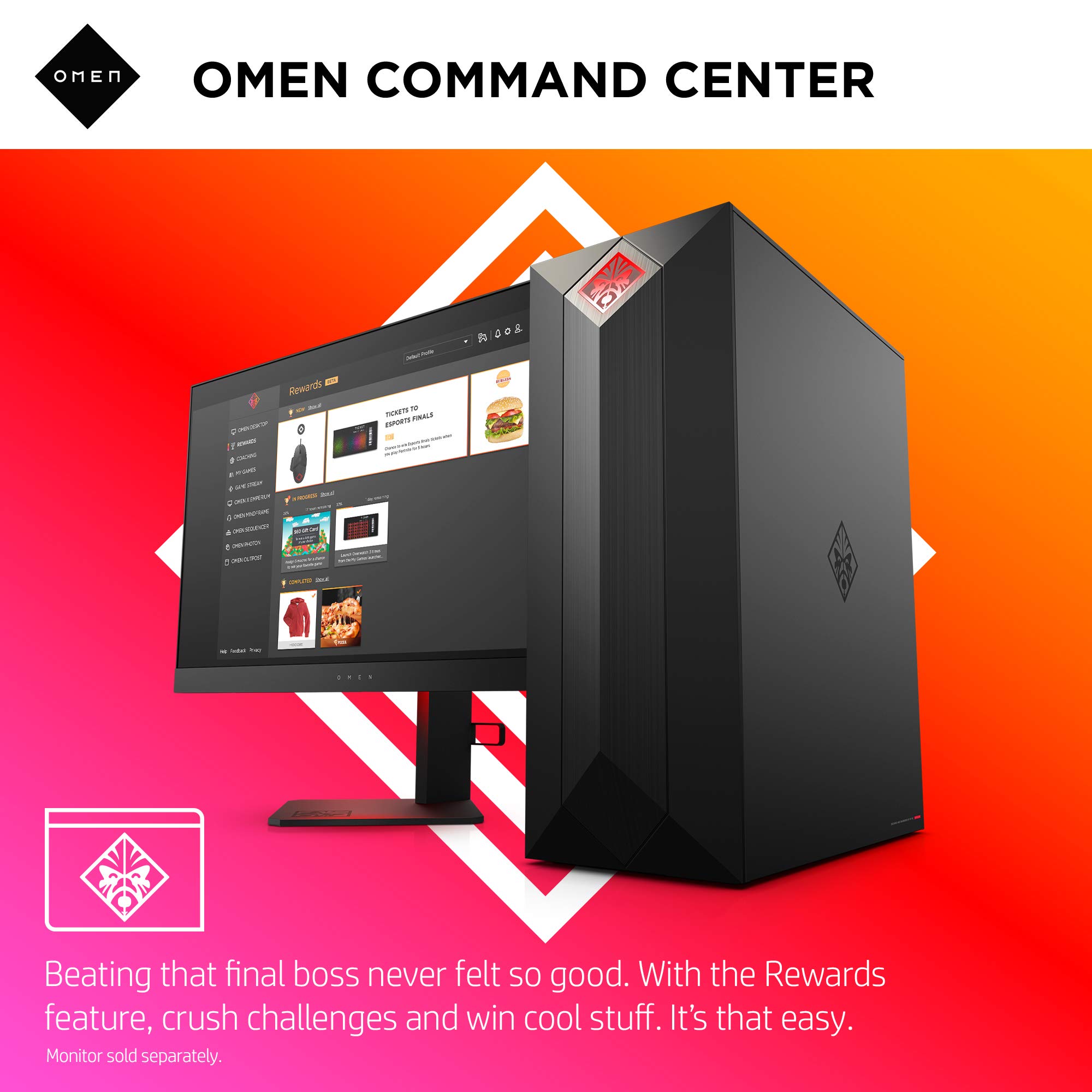 Amazon.com: HP OMEN Obelisk Gaming Desktop Computer, AMD Ryzen 7 