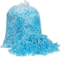 Vista 8 de uxcell Relleno de espuma viscoelástica triturada, espuma de relleno de puf de 5 libras para sillas de puf, cojines, sofás, almohadas y más