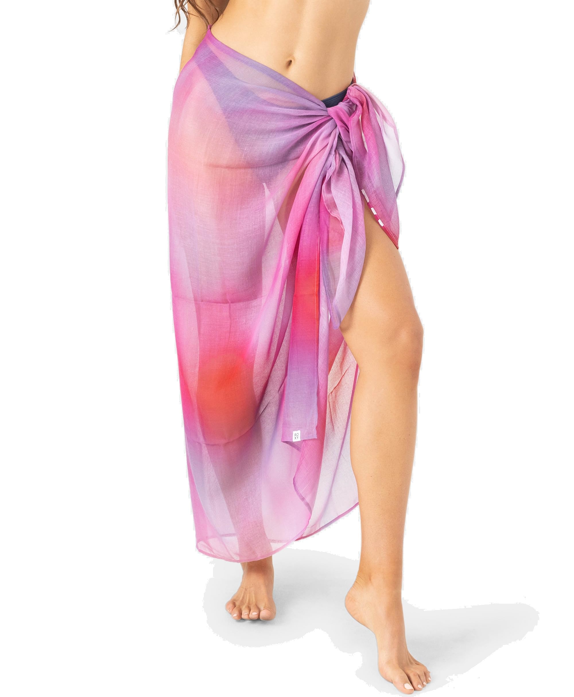 Roxy Pismo Beach Pareo – Swimsuit Cover-up, Sarong Wrap, Beach Skirt & Shawl, Breathable Fabric Salida de baño Mujer (Pack de 1)