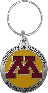 NCAA unisex-adult Carved Metal Key Chain