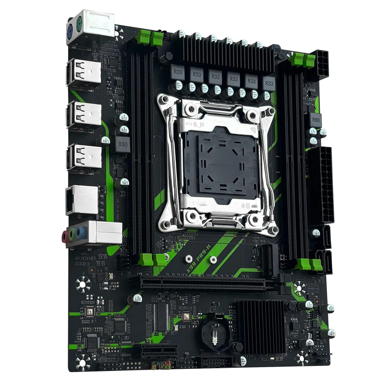 Compatible con MAQUINISTA X99 PR9-H Combo, E5 2650 | El kit incluye placa LGA2011-3, Xeon E5 2650 V4, 16 GB DDR4, NVMe M.2 y SATA.(Motherboards)