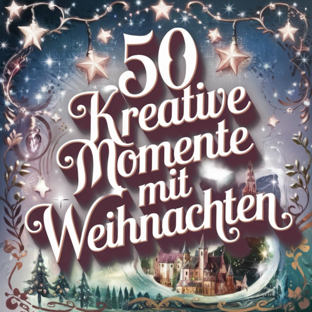 50 Kreative Momente Mit Weihnachten: Geschenkideen Malbuch Für Weihnachten