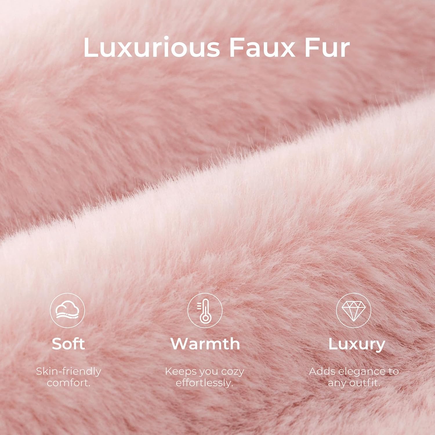 Snug Leaves Women's Fuzzy Scuff Slippers Soft Comfy Memory Foam Non-slip Indoor House Shoes - Image 3