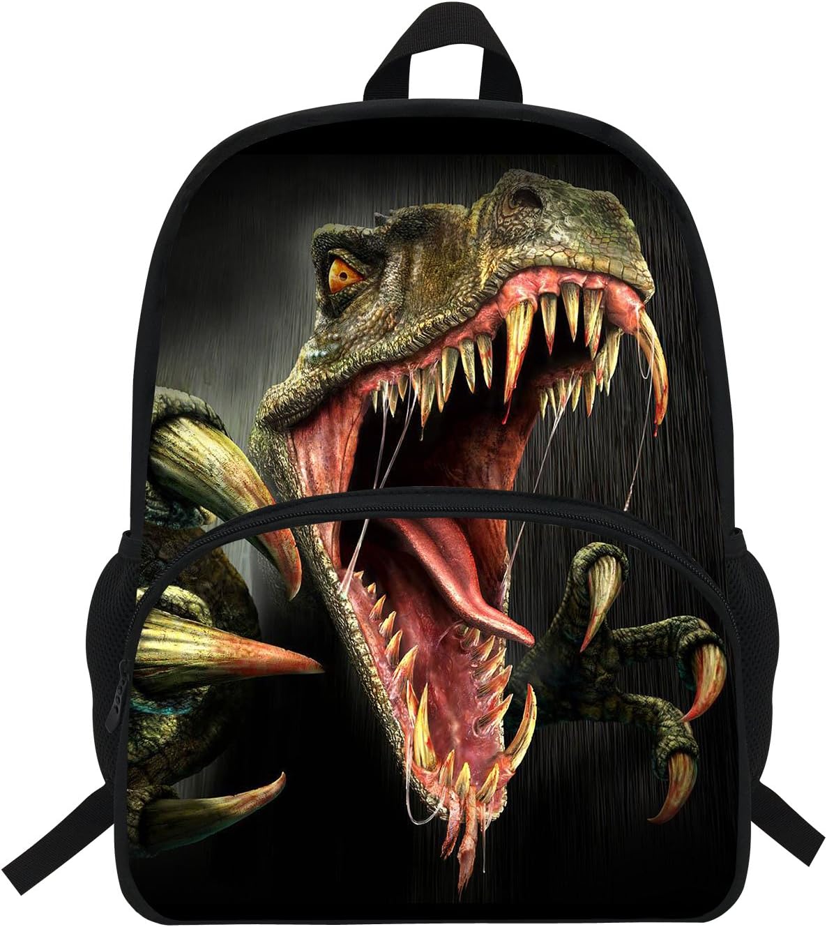 16inch Animal Daypack Dinosaur T Rex Backpack For Kids School Bag Boys Girls (D944a) - Image 6