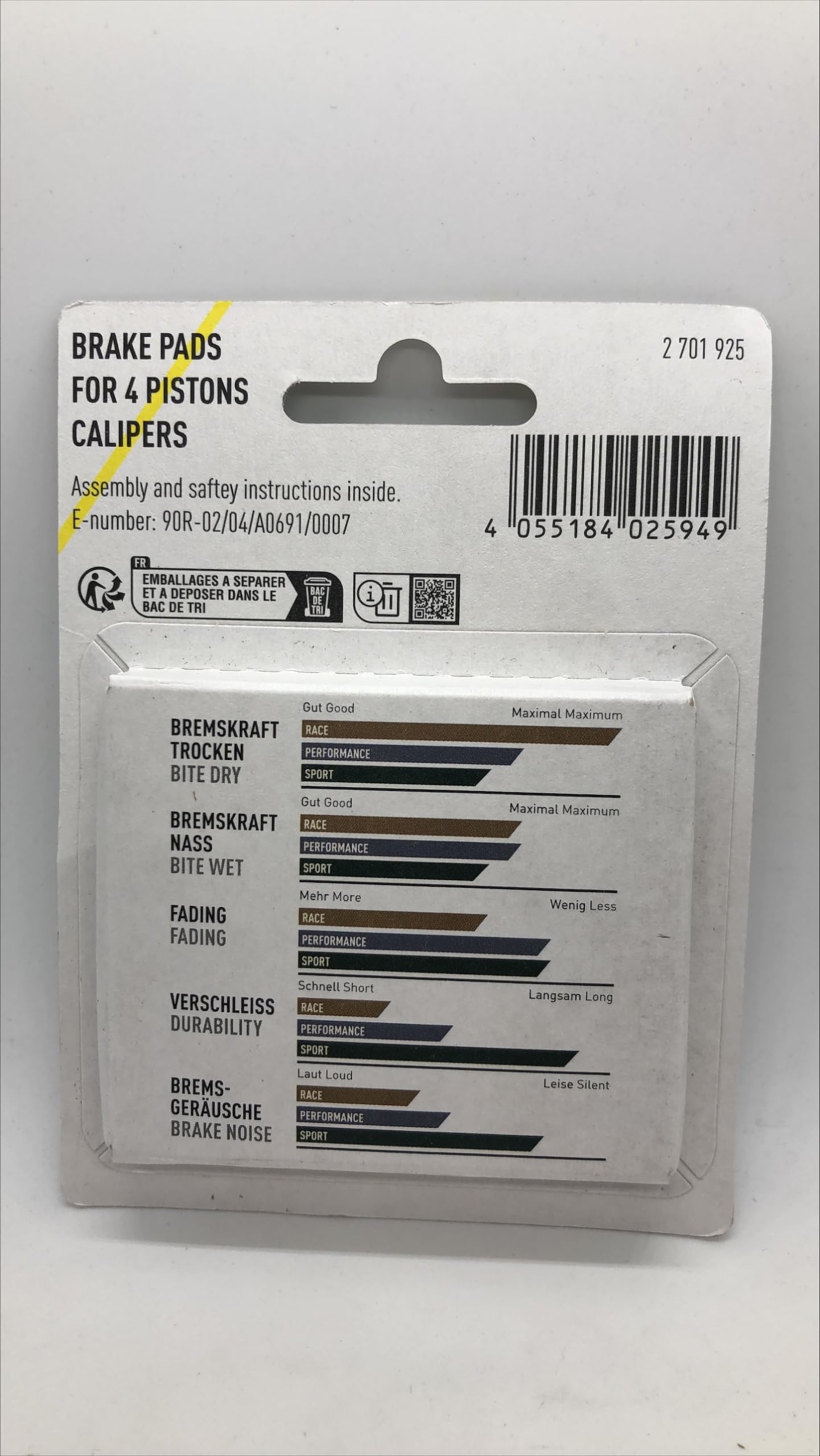 Magura 2 Paia di pastiglie Freno per Adulti 8.S, Colore Verde