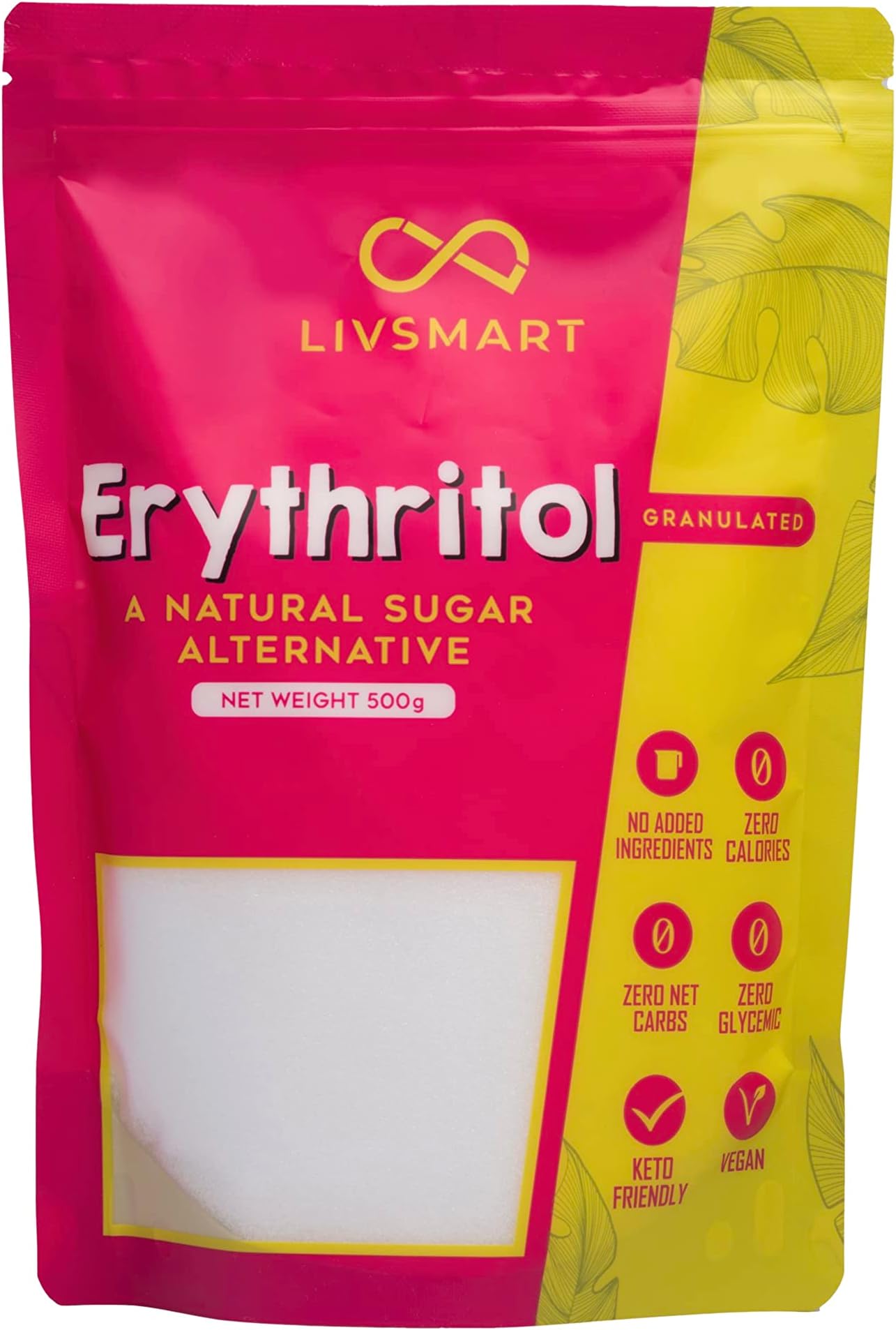 Erythritol Sugarfree Sweetener (500g)