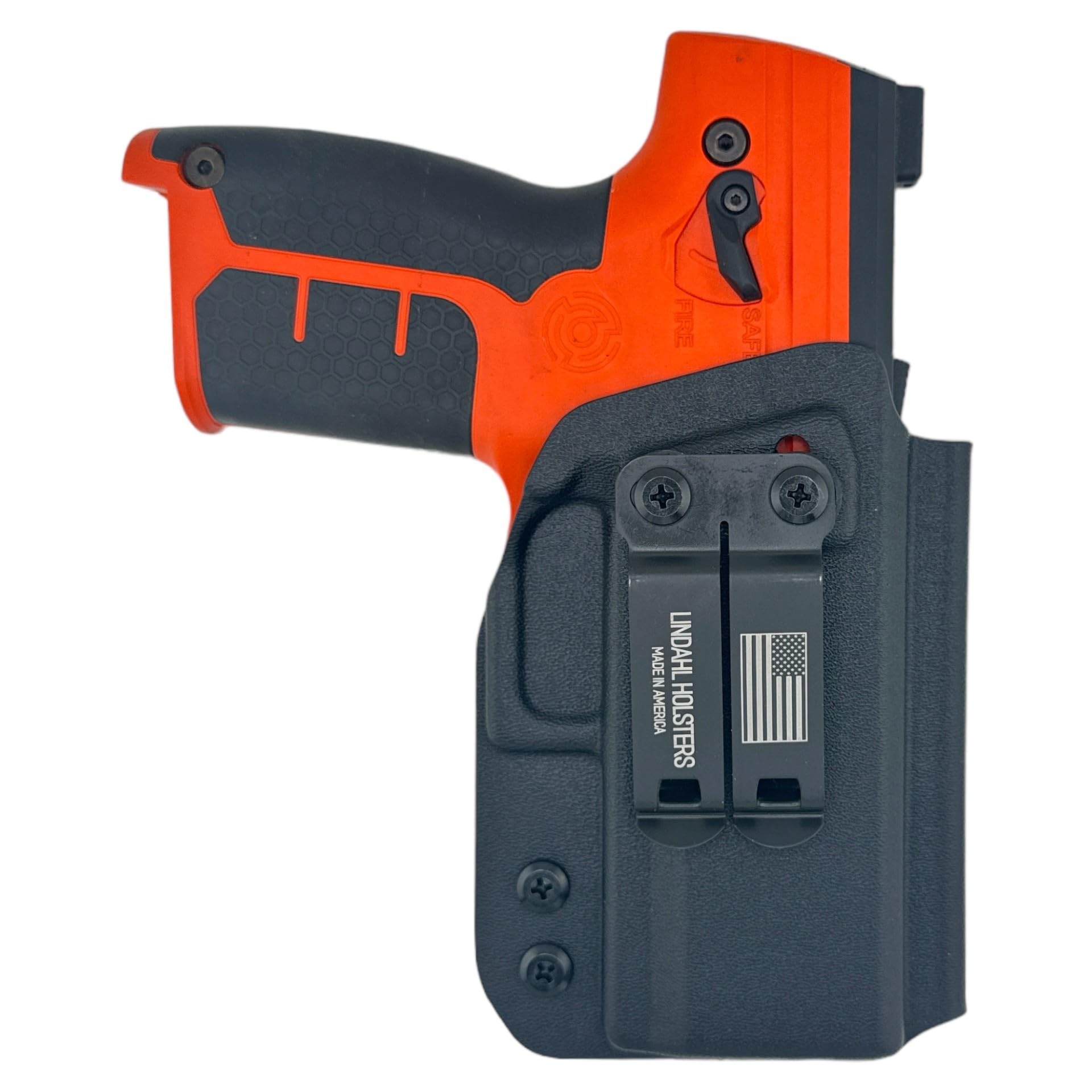 Compatible with IWB Byrna SD - HD Launcher Holster - Optic Ready - Inside The Waistband Concealed Carry - Adjustable Cant and Retention Kydex Holster - Made in The USA