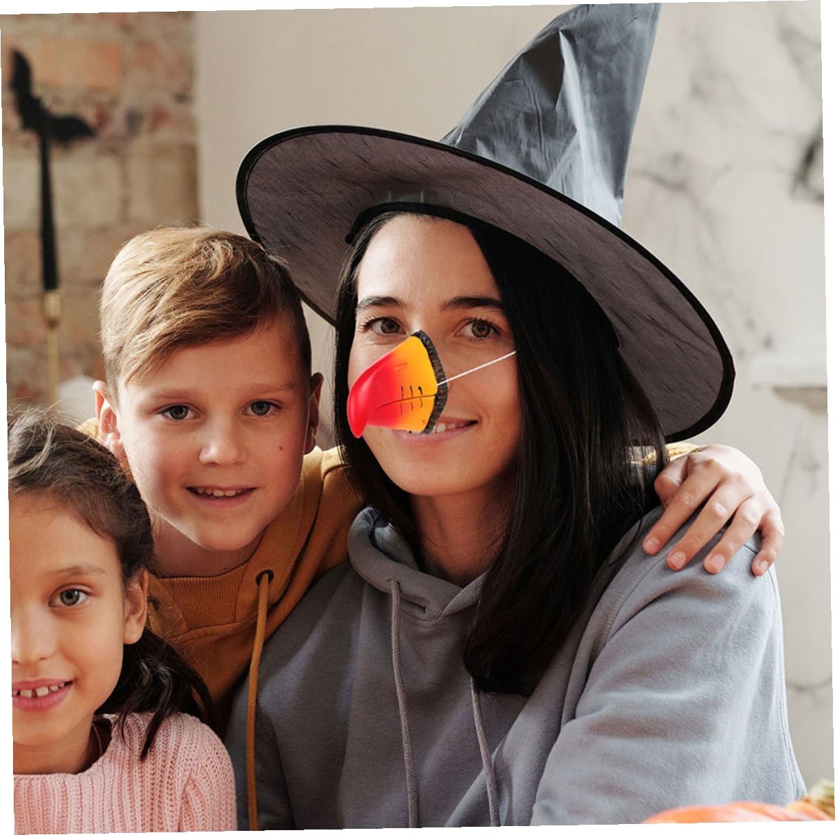 HANABASS 12 Maschere Naso Animale Realistiche Becco Anatra e Pappagallo Accessori Cosplay per Feste e Halloween Decorazioni Facili da Usare e Riutilizzabili