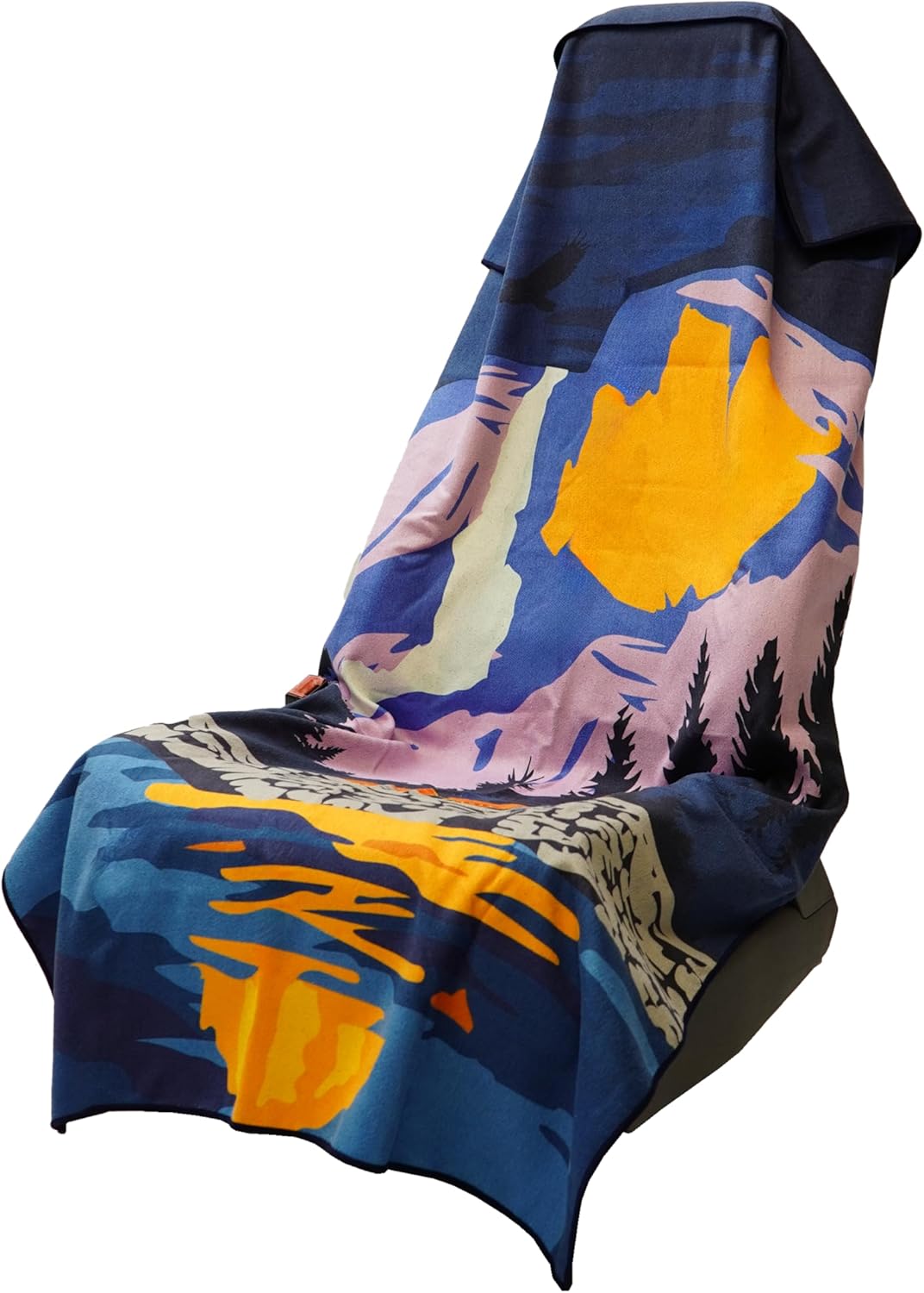 Sprints Athletic Running Towel, Full-Sized, Car Seat Cover - Performance Microfiber (Yosemite)