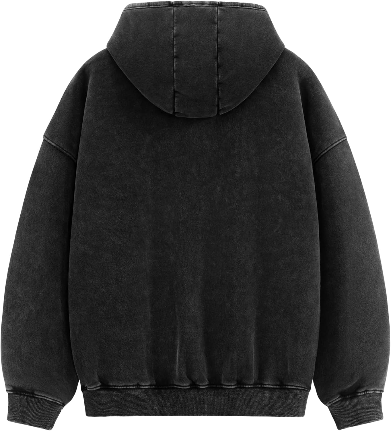 Aelfric Eden Zip Up Hoodie Acid Wash hooded Sweatshirts Oversized Vintage Cotton Fleece Jackets Heavyweight Unisex - Image 4