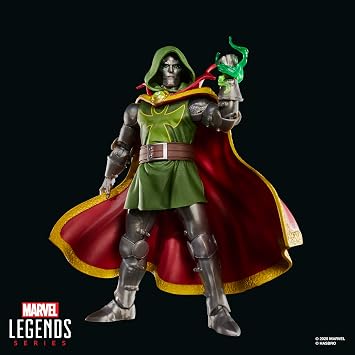 Marvel Legends Series Emperor Doom, Fantastic Four Comics Collectible 6-Inch Scale Action Figure | Marvel Legends Fantastic Four 6 Inch Action Figure - Emperor Doom