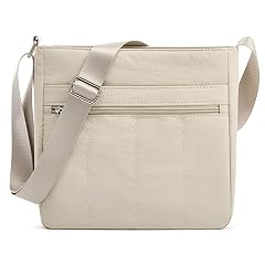 G4Free Nylon Crossbody Bags for Women Lightweight Casual Quilted Shoulder Handbags for Travel Work