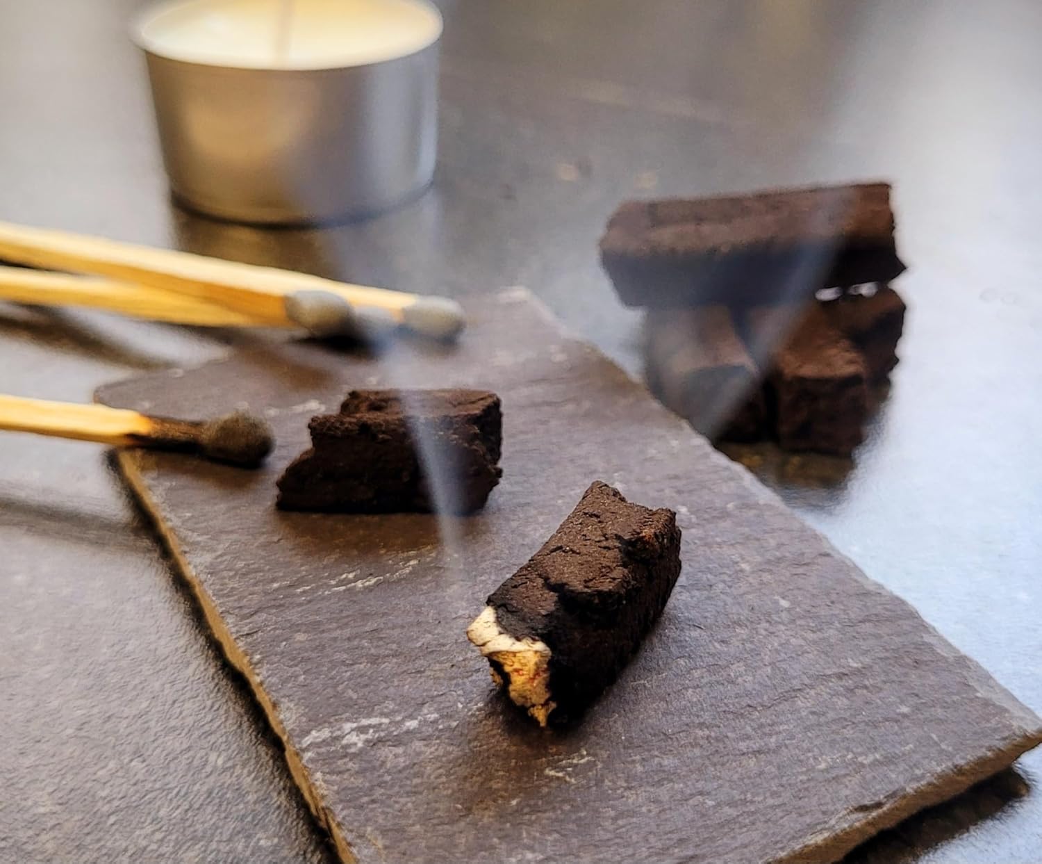 Irish Turf/Peat Incense Authentic Smoking Cottage Set - The Authentic Smell of Ancient Ireland - Irish Gift Idea Made in Ireland